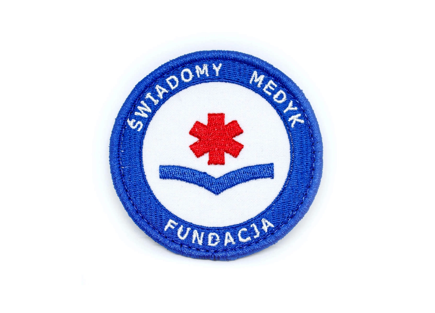 Naszywka Fundacji Świadomy Medyk – wersja klasyczna